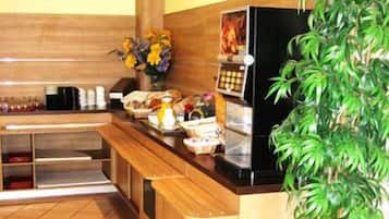 Daily buffet breakfast (EUR 12 per person)