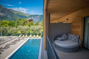 Luxury Villa, Poolside | Garden view - Residence Filanda (Riva del Garda)