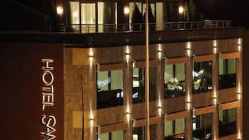 Front of property – evening/night