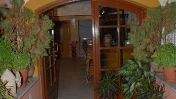 Entrada de la propiedad