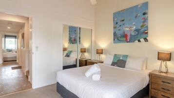 2 bedrooms, individually decorated, individually furnished