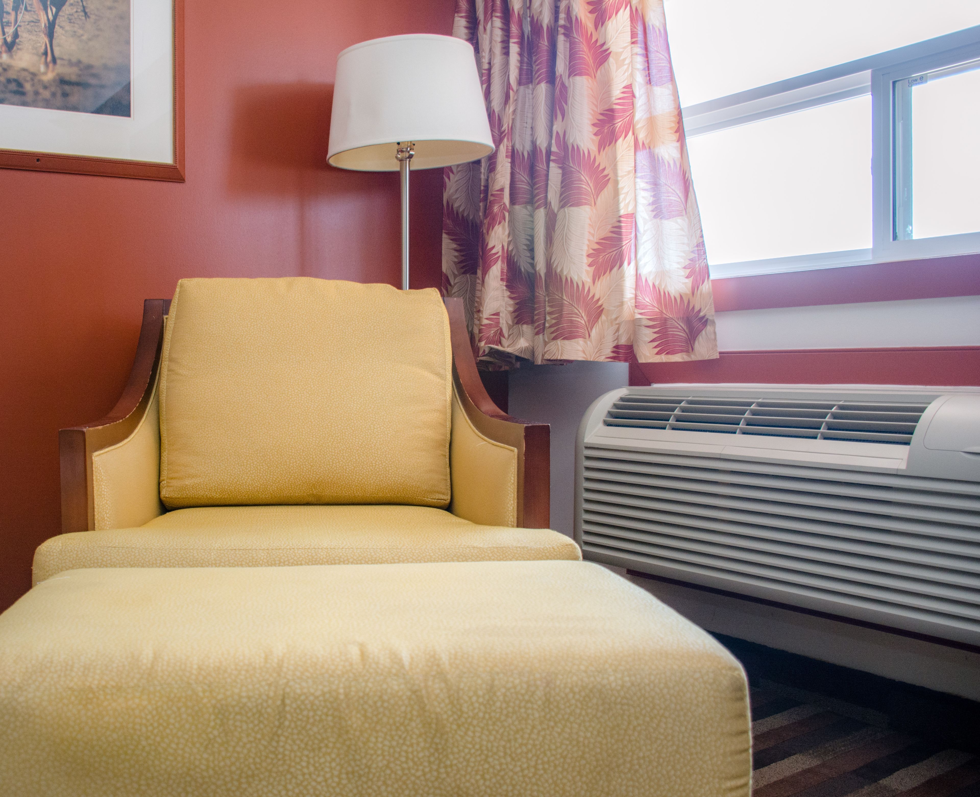 Blackout drapes, iron/ironing board, free WiFi, bed sheets