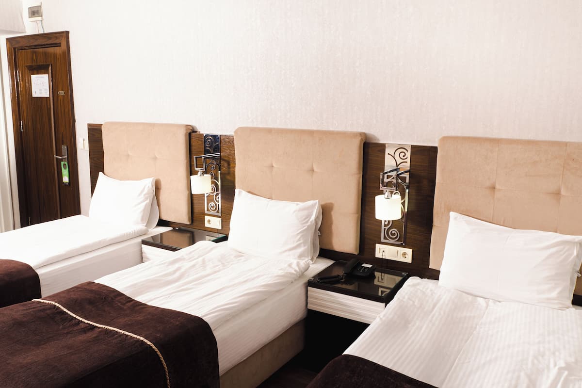 Standard Triple Room | Premium bedding, memory foam beds, minibar, in-room safe