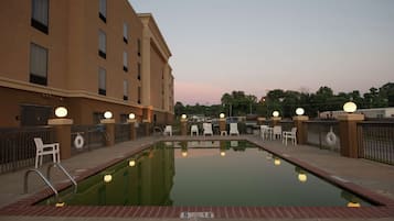 Seasonal outdoor pool