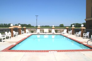 Seasonal outdoor pool