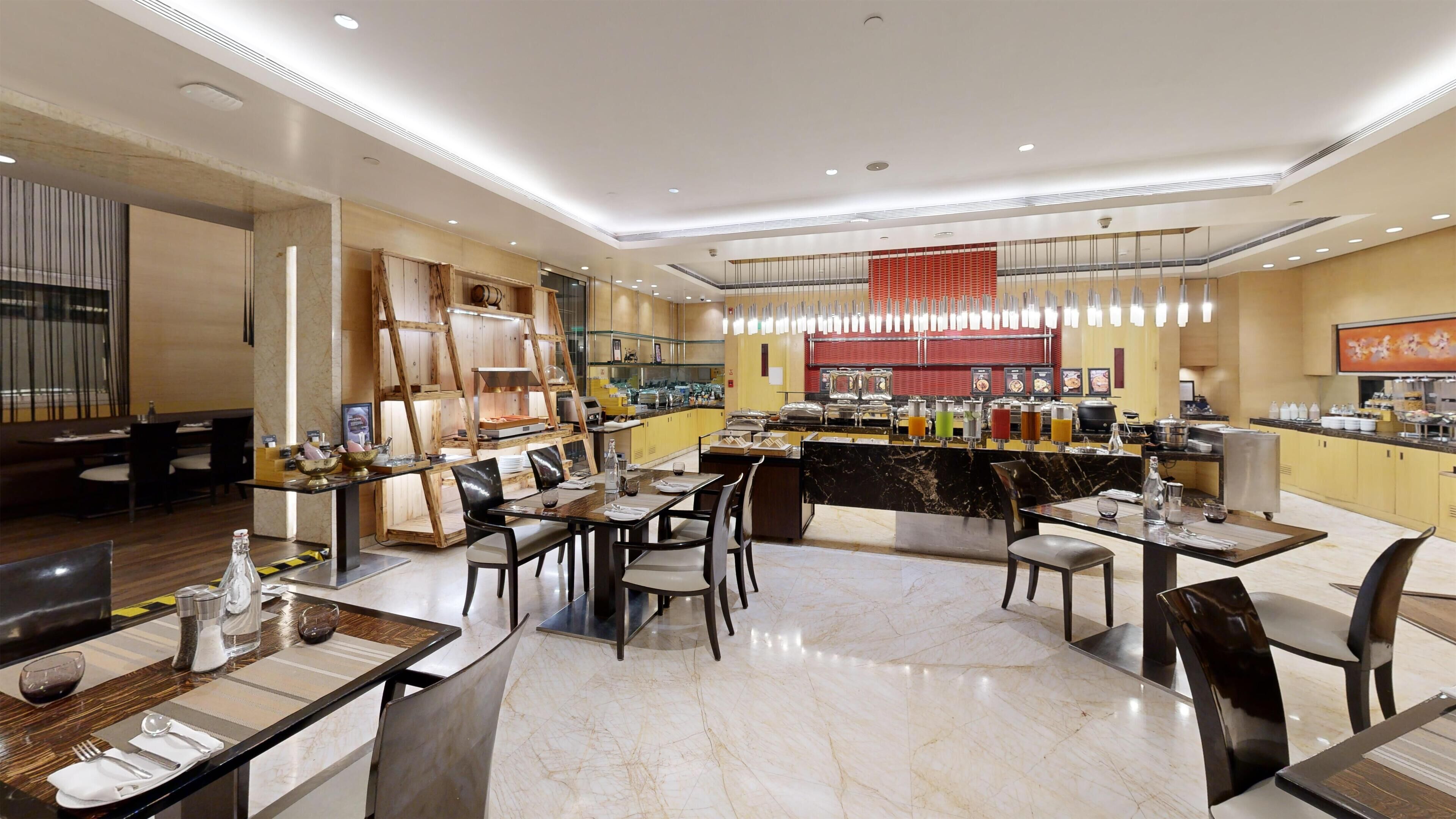 Daily buffet breakfast (INR 1180 per person)