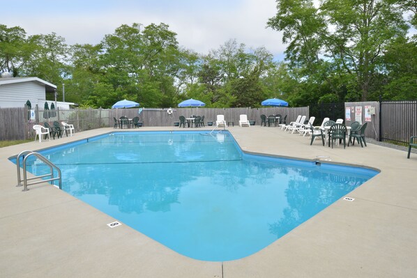 Seasonal outdoor pool