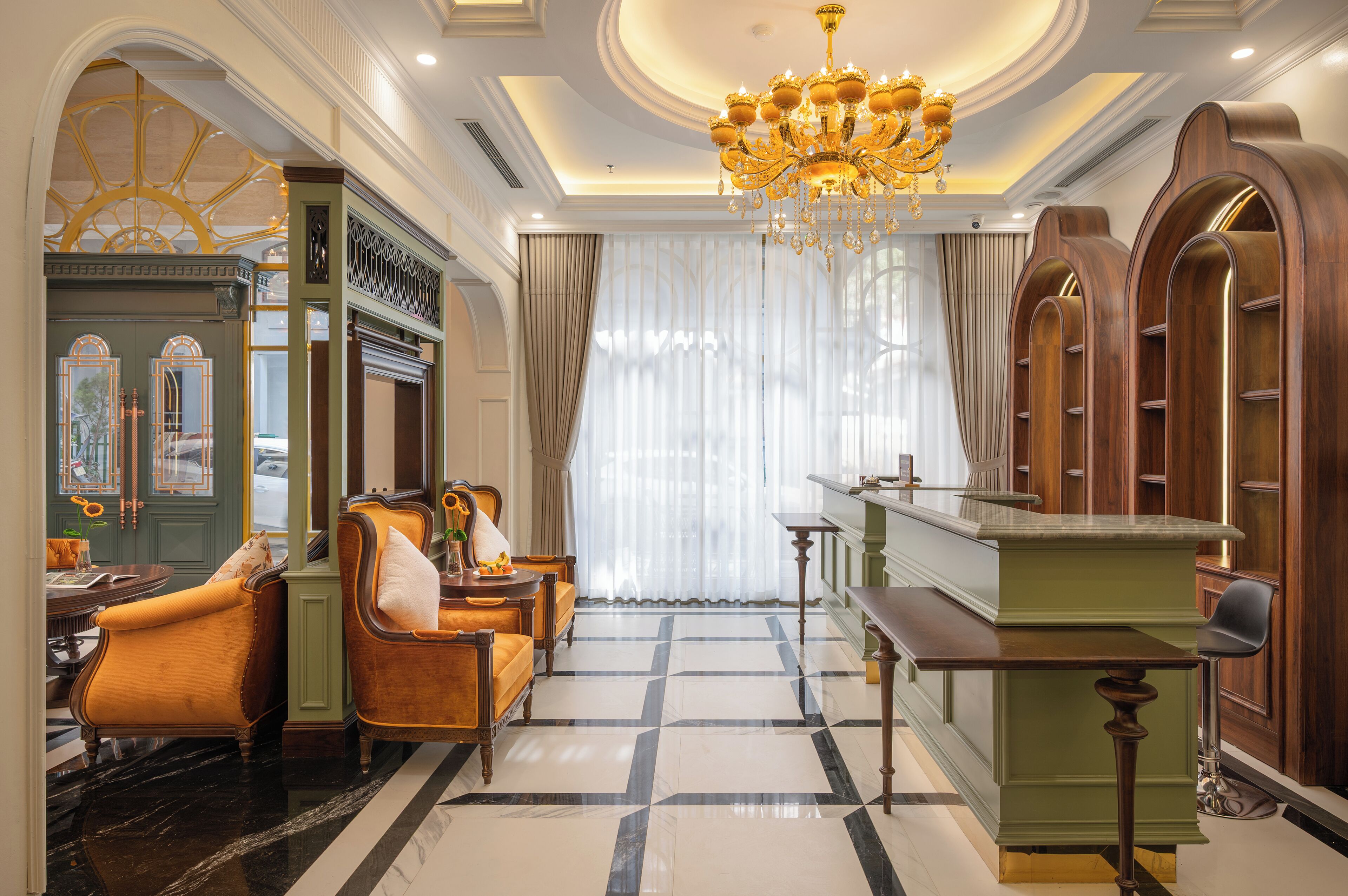 منطقة الاستقبال