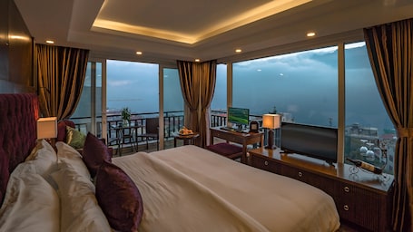 Suite room with  2 balconies  | View from room