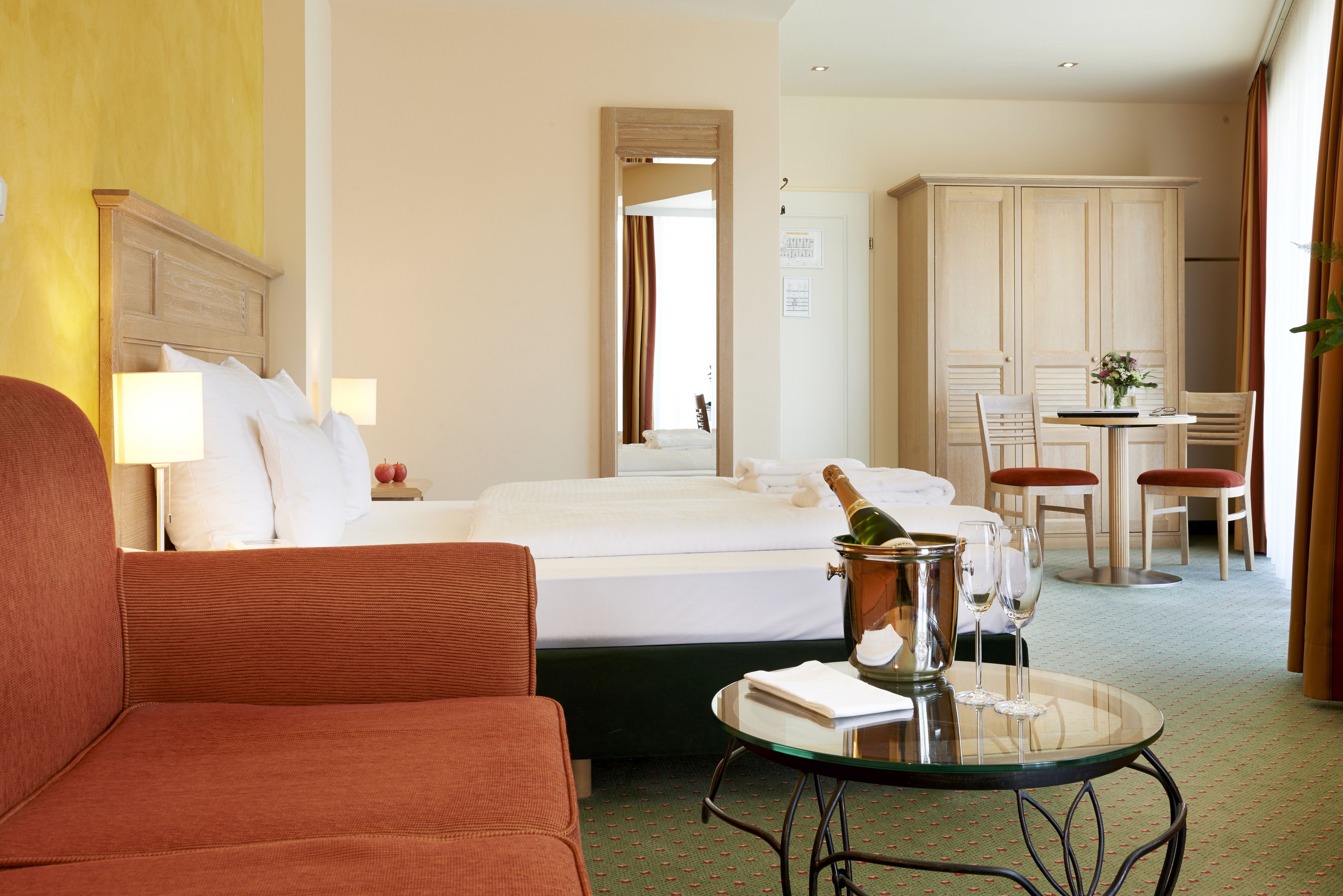 superior double room (super plus) | 1 bedroom, premium bedding, minibar, in-room safe