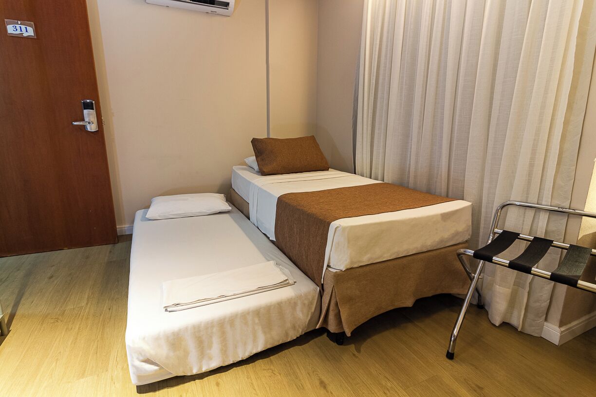 standard quadruple room | 1 bedroom, minibar, desk, free wifi