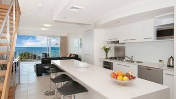 2 Bedroom Beachfront Spa Penthouse | Individually decorated, individually furnished, iron/ironing board