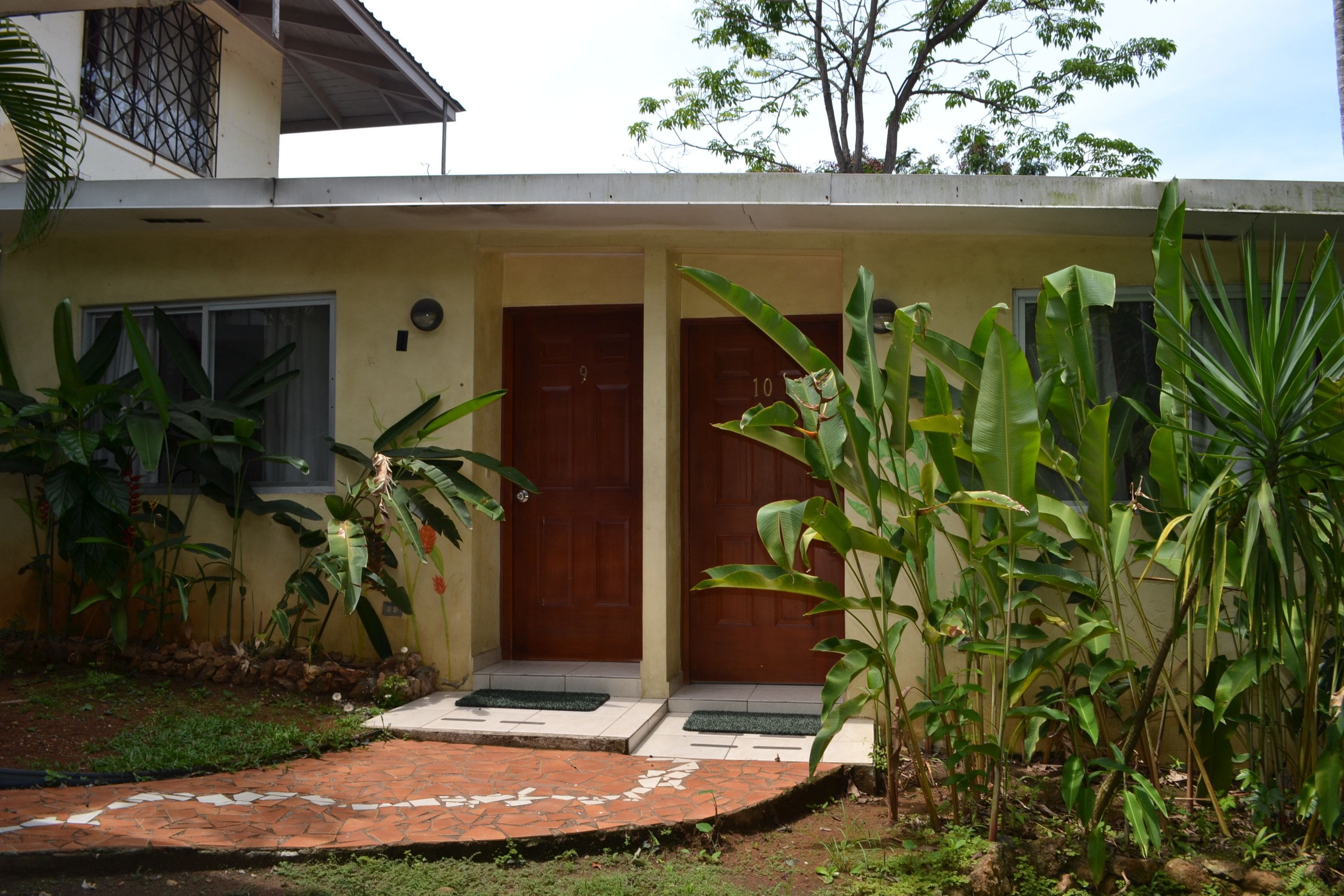 Voorkant van accommodatie