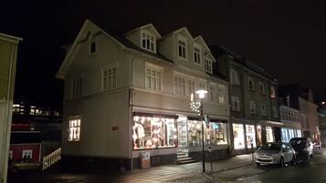 Front of property – evening/night