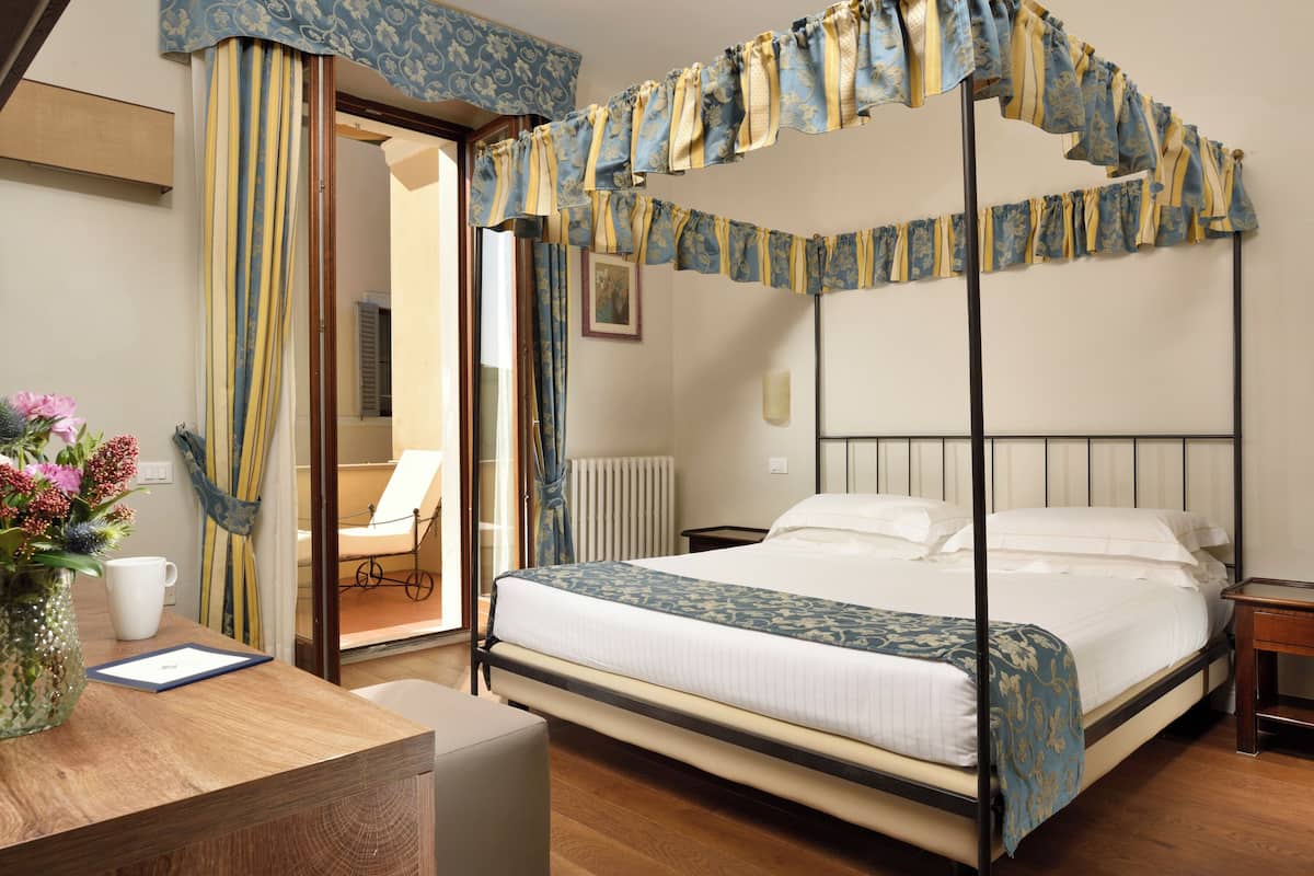 room, balcony, garden view (prestige) | premium bedding, minibar, in-room safe, desk