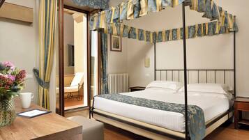 Kamar, balkon, pemandangan kebun (Prestige) | Seprai premium, minibar, brankas, dan meja kerja