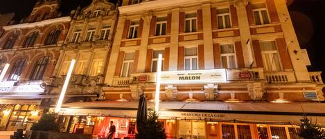 Façade de l’hébergement