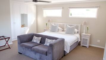 Literie de qualité supérieure, coffres-forts dans les chambres