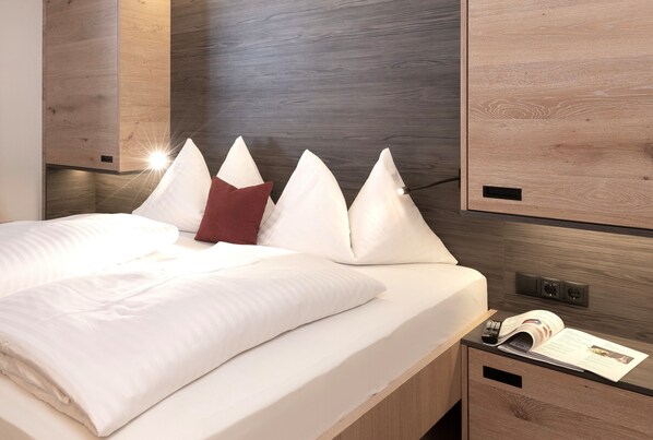 1 habitación y ropa de cama hipoalergénica 