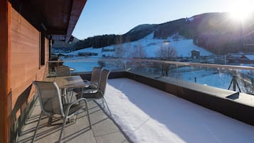 Appartement, 1 slaapkamer, balkon (QUARTETT) | Terras