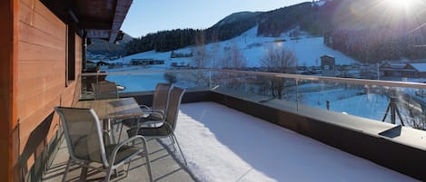 Appartement, 1 slaapkamer, balkon (QUARTETT) | Terras