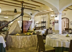 Breakfast, lunch, dinner served; Mediterranean cuisine, pool views