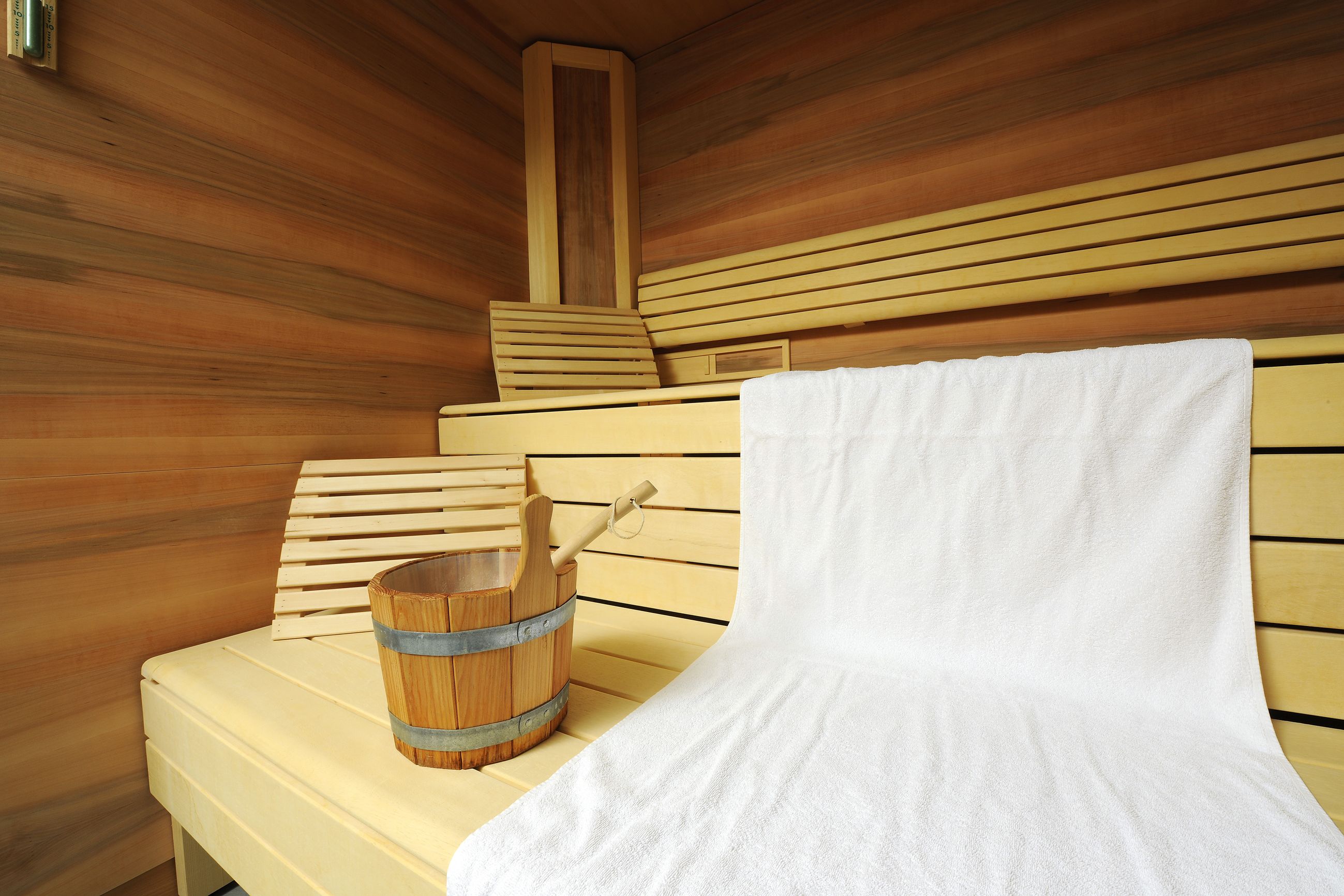 sauna, steam room