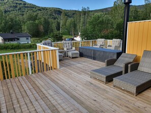 Exclusive Triple Room, Jetted Tub | Terrace/patio - Solheim Overnatting (Midt-Telemark)