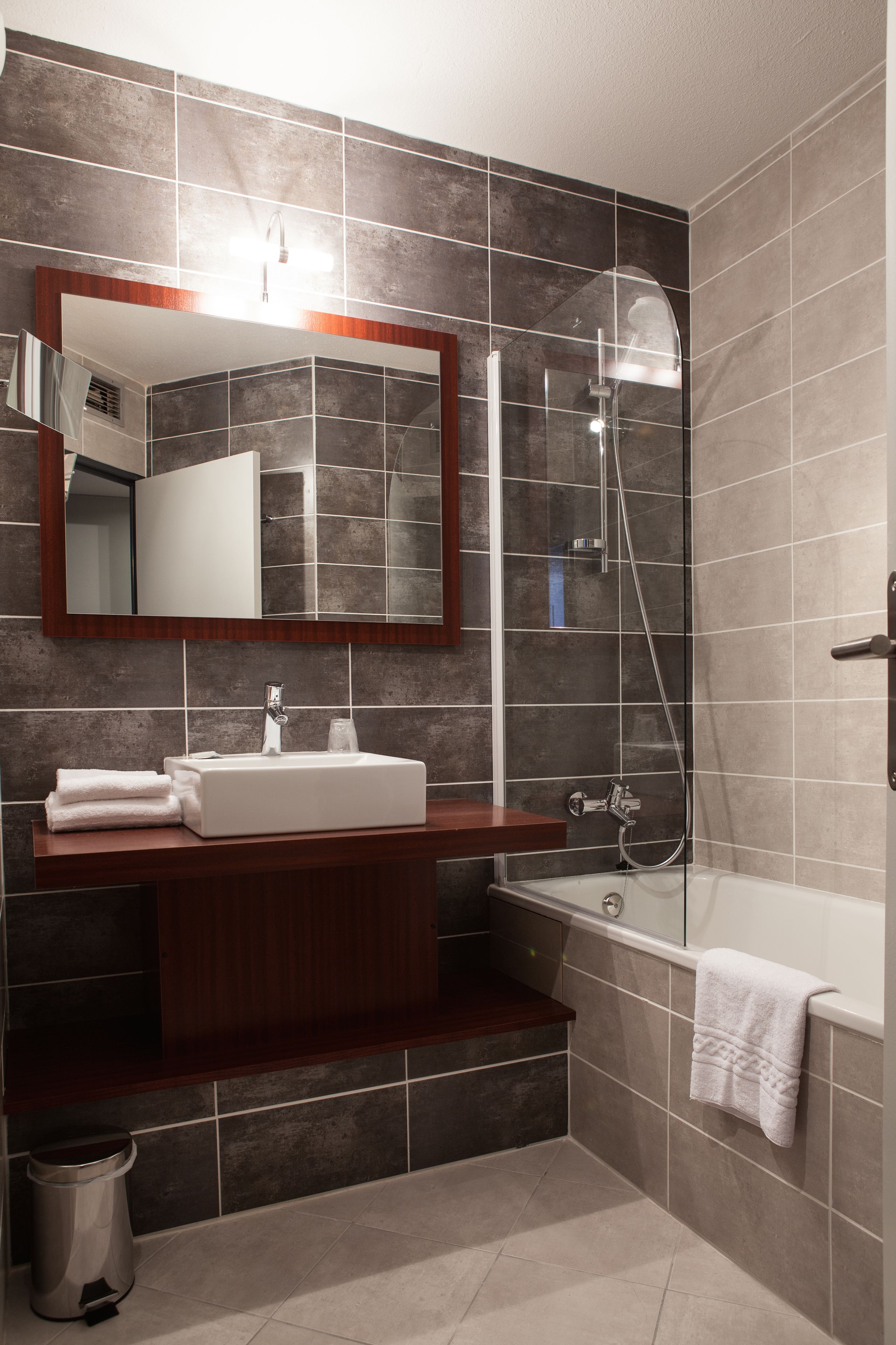 free toiletries, hair dryer, towels, soap