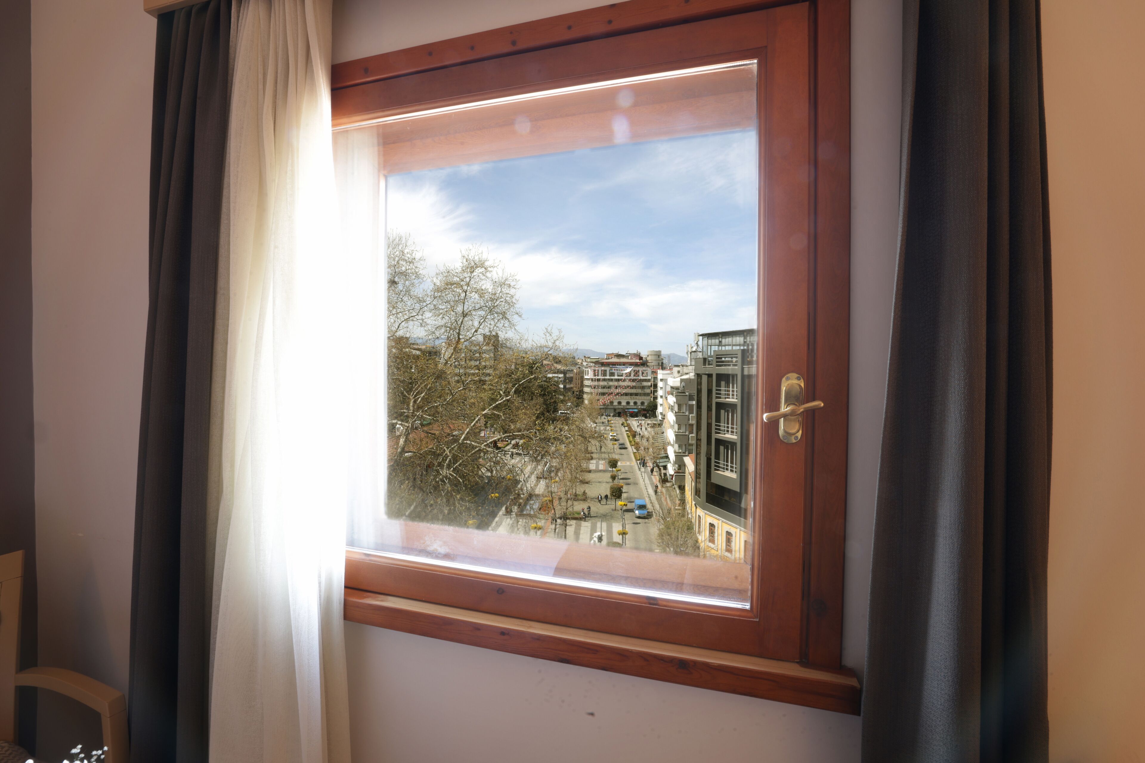 Façade de l’hébergement