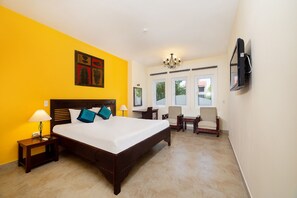 Doppia Deluxe, 1 letto matrimoniale | 1 camera, materassi in memory foam, minibar, una cassaforte in camera