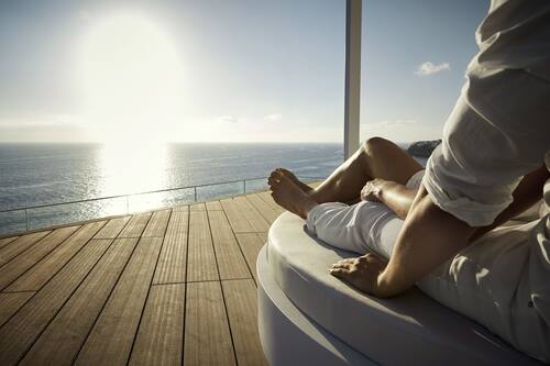 Terrasse sur le toit