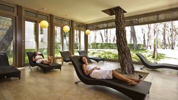 Turkish bath, body treatments, aromatherapy, Thai massages