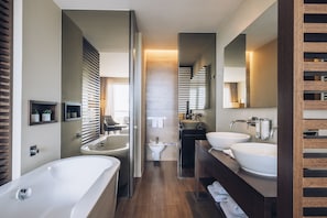 Double Room, Partial Sea View | Bathroom