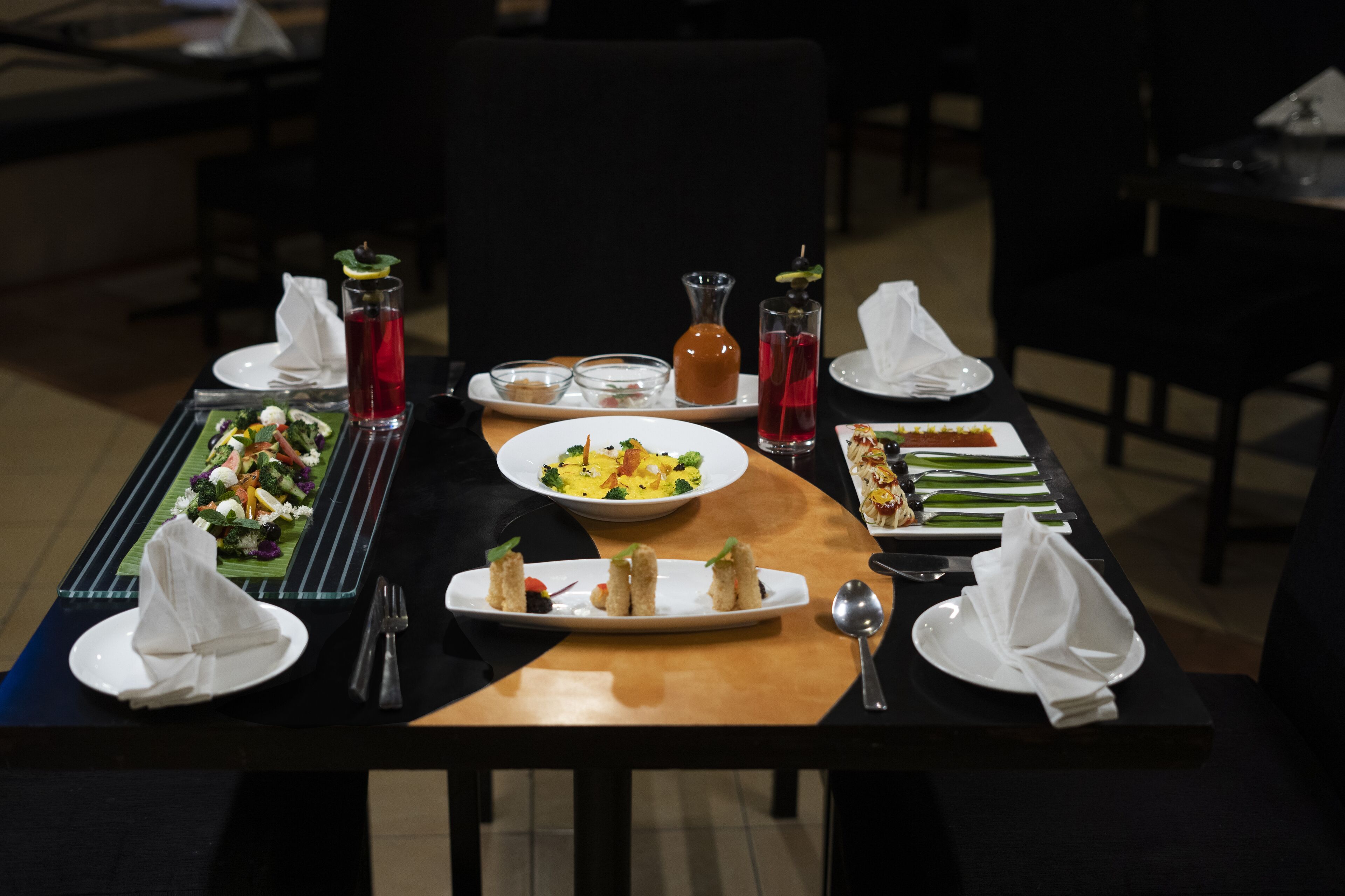 الطعام والشراب