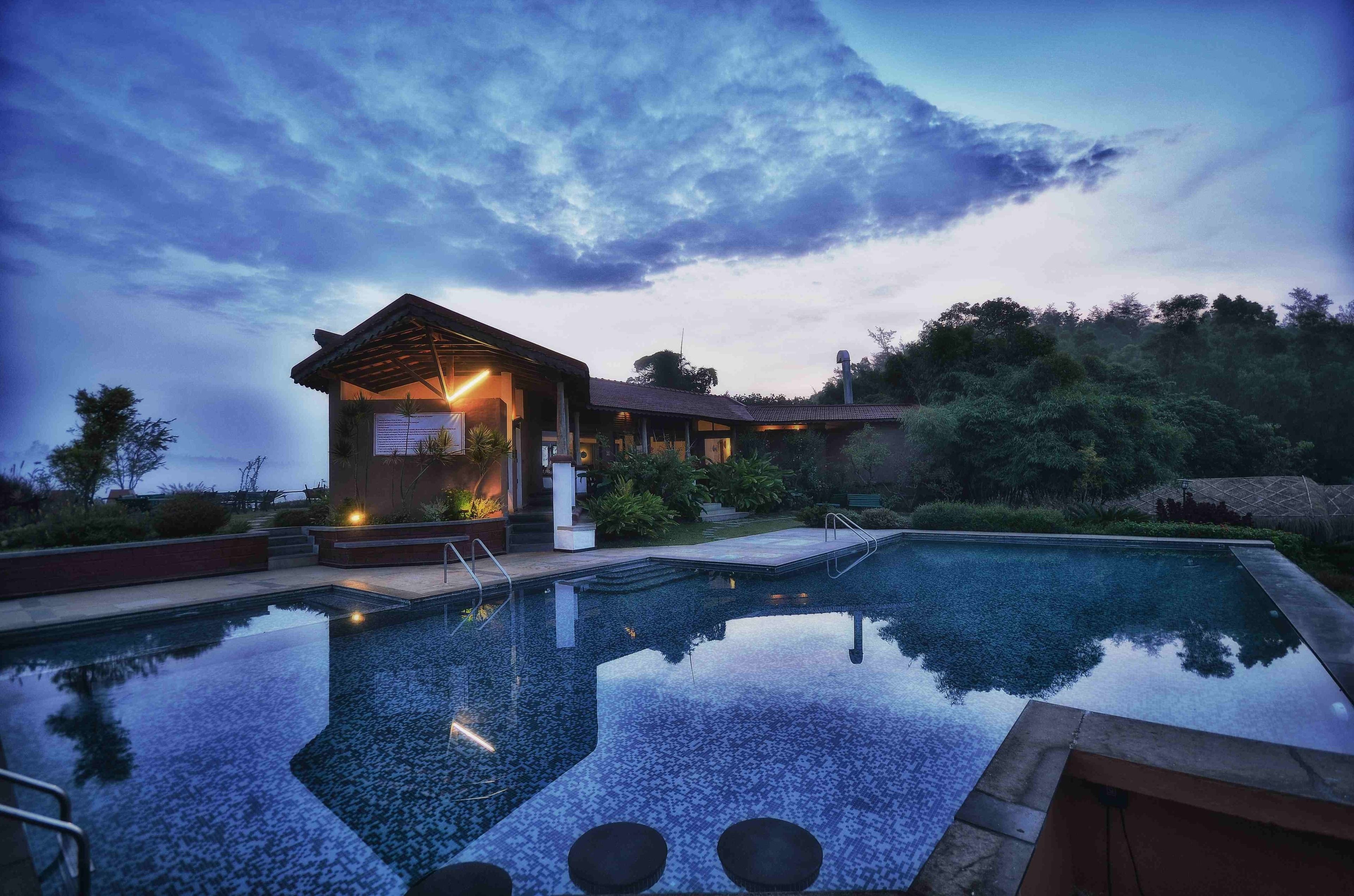 Pemandangan dari properti