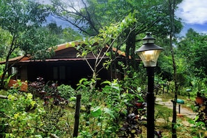 Blick auf den Garten