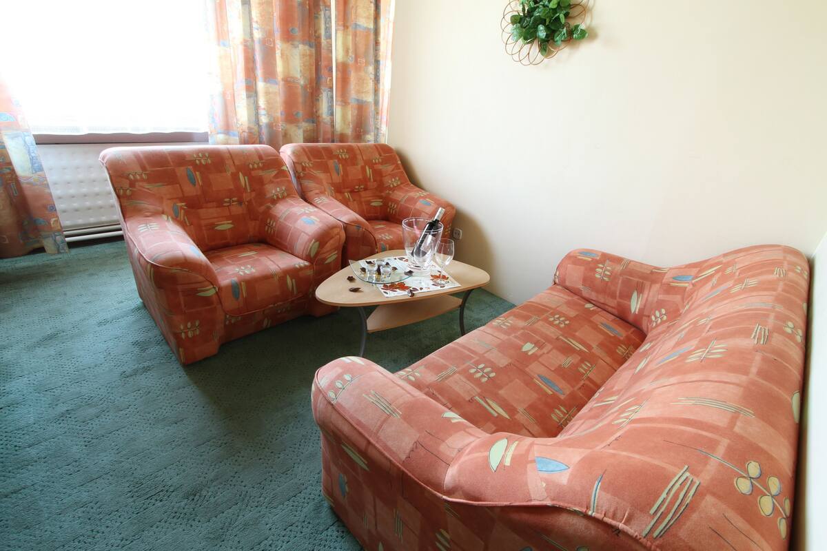Appartement Tradition, 1 lit double | Coin séjour