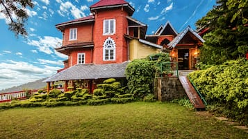 Overnatningsstedets facade