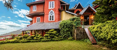 Façade de l’hébergement