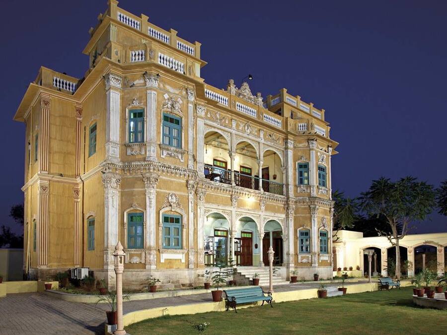 Front of property - evening/night
