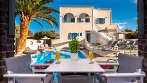 Terrace/patio - Stelios Place (Santorini)