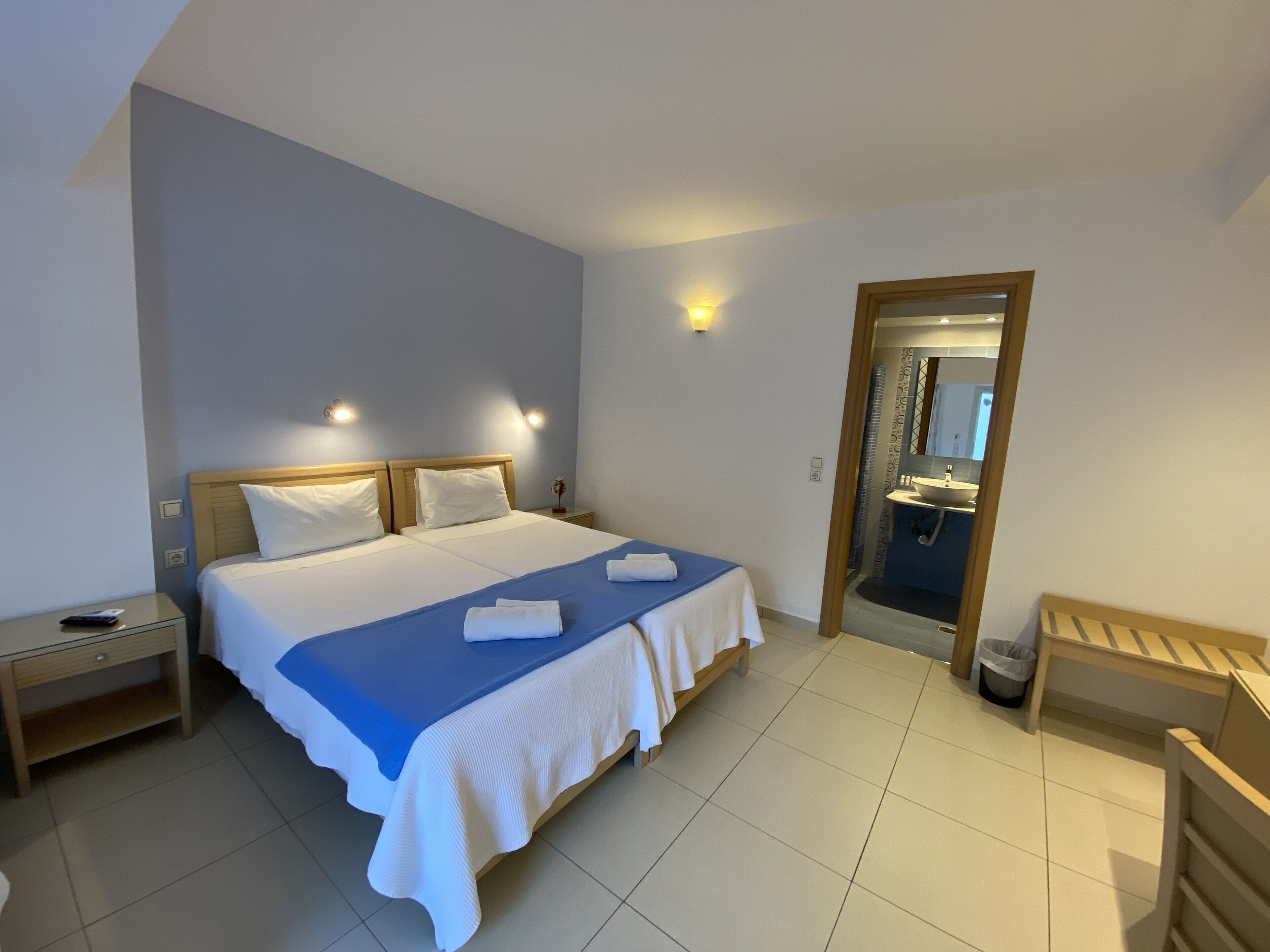 standard twin room, ground floor | premium bedding, pillow-top beds, minibar, in-room safe