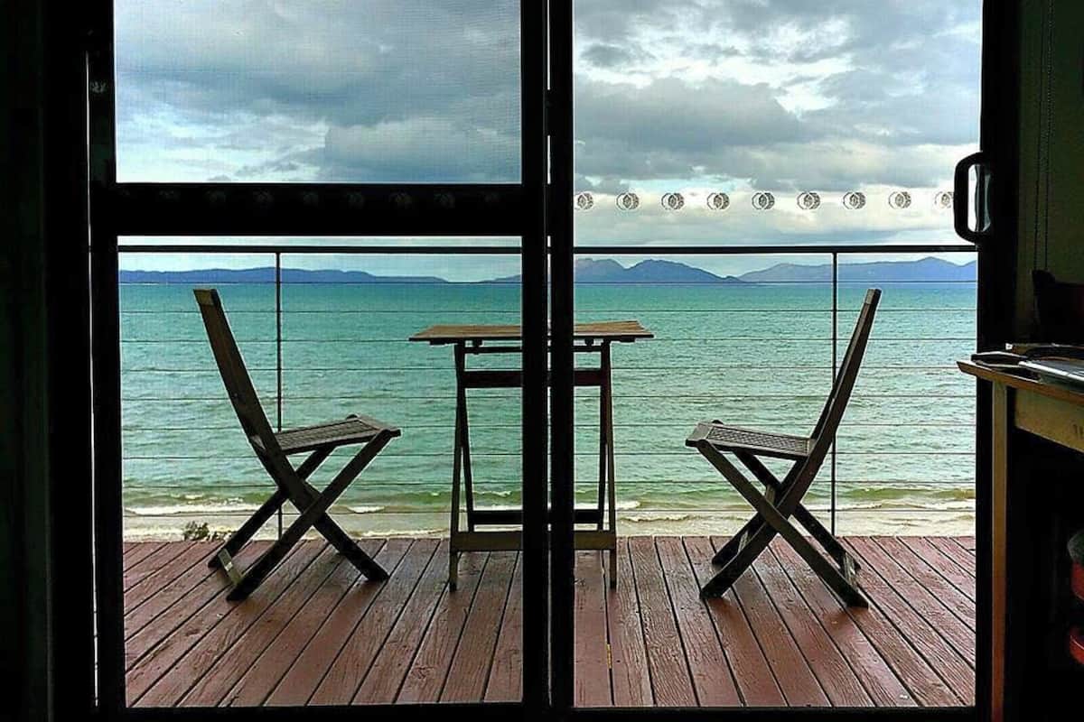 Chalet, 2 slaapkamers, uitzicht op zee | Uitzicht vanuit de kamer