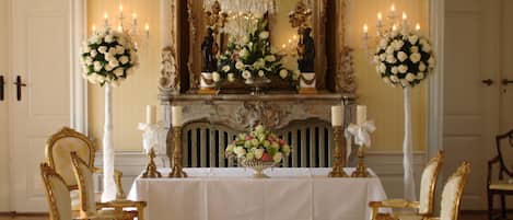 Indoor wedding