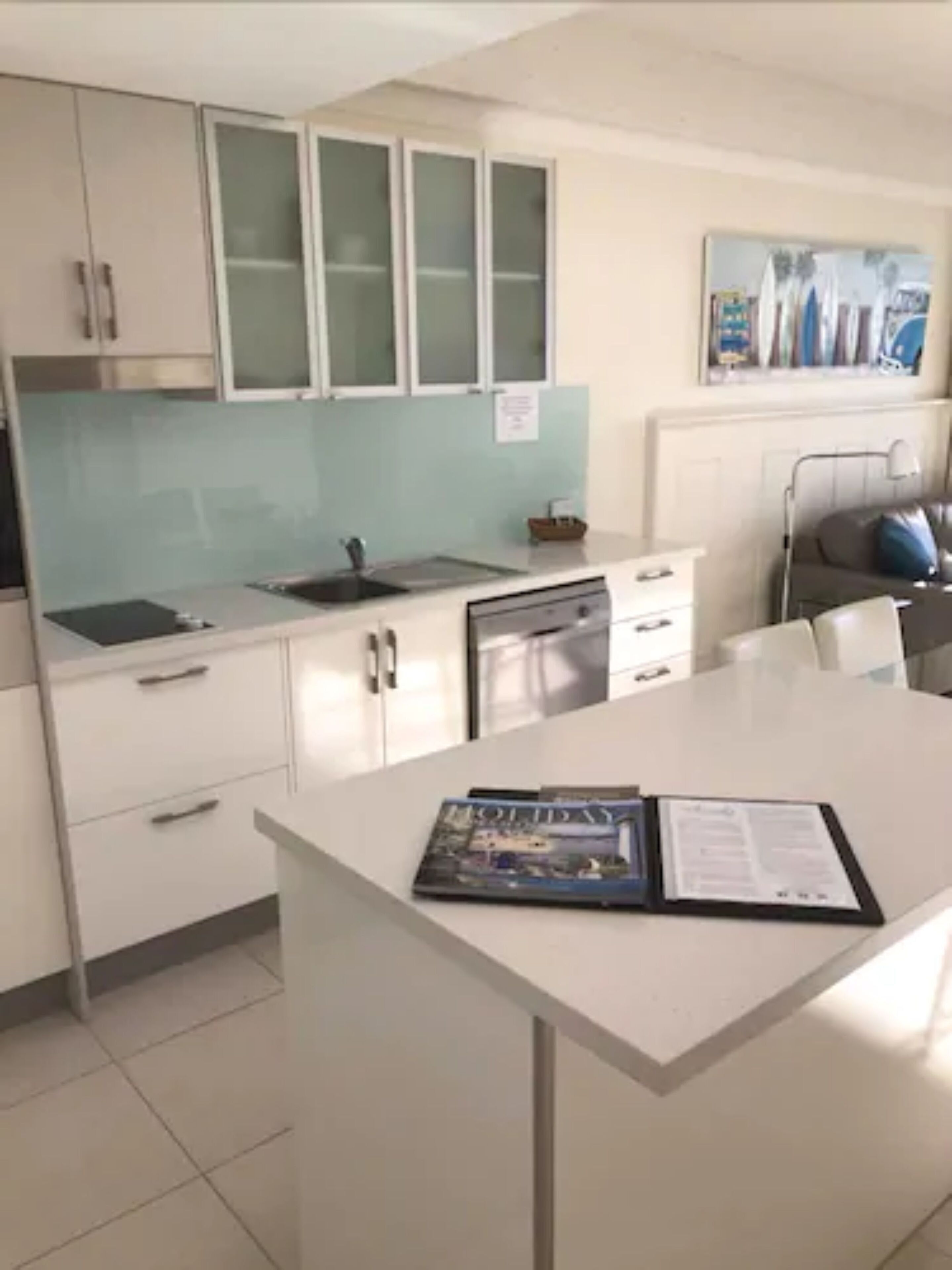 1 bedroom apartment (park view) | private kitchen | full-sized fridge, microwave, stovetop, dishwasher