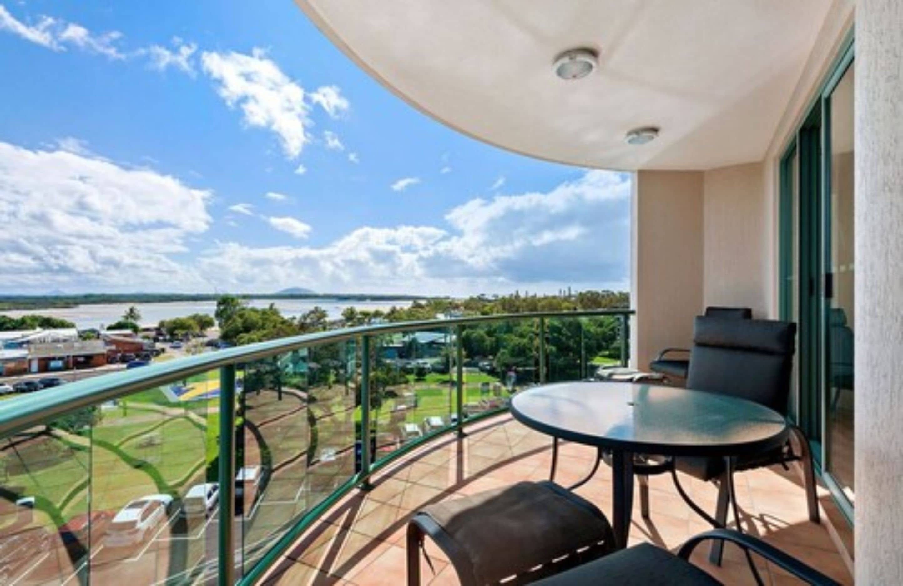 2 bedroom ocean/river view apartment | view from room