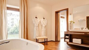 Free toiletries, hair dryer, towels, soap