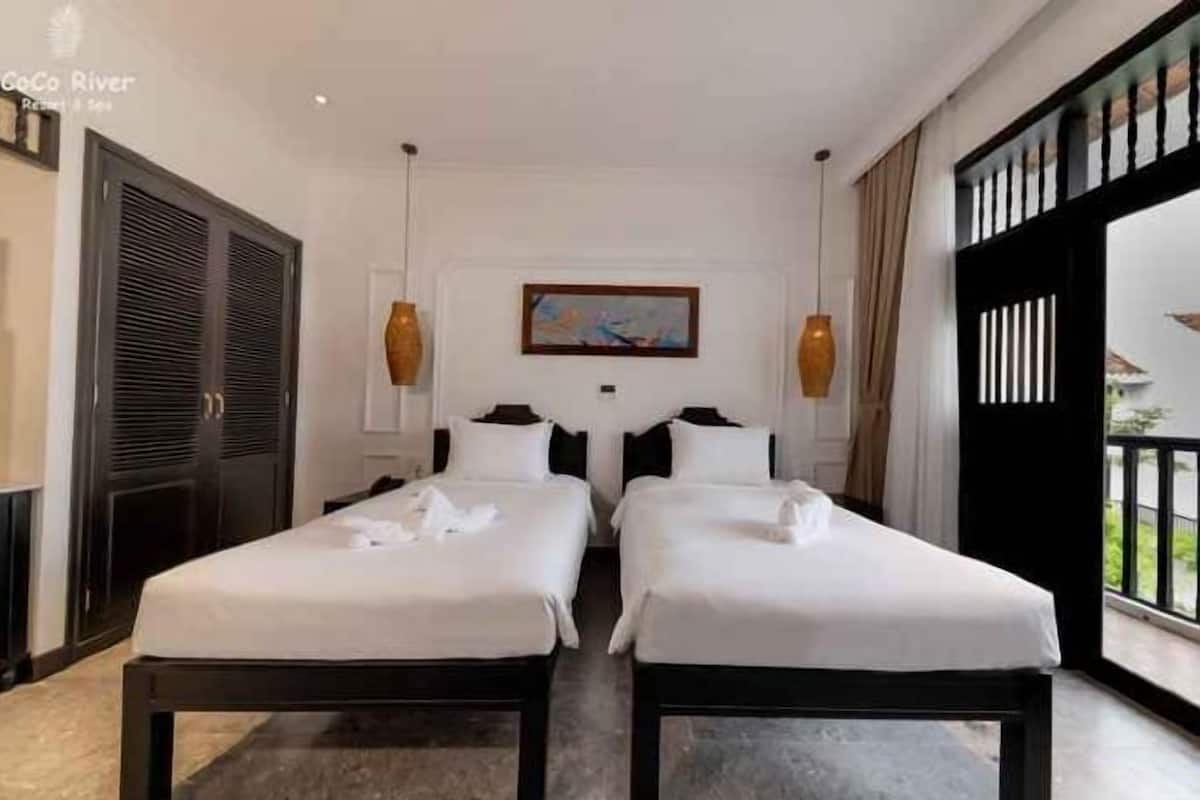 Ropa de cama de alta calidad y minibar