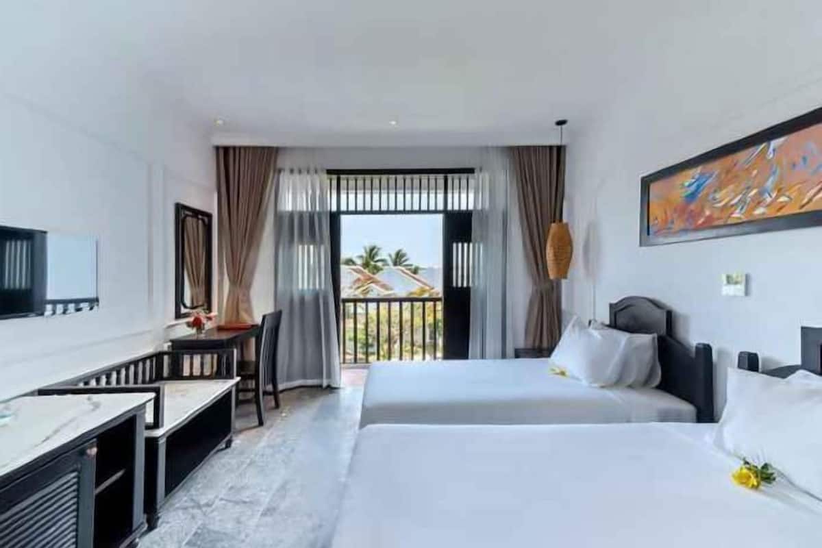Ropa de cama de alta calidad y minibar